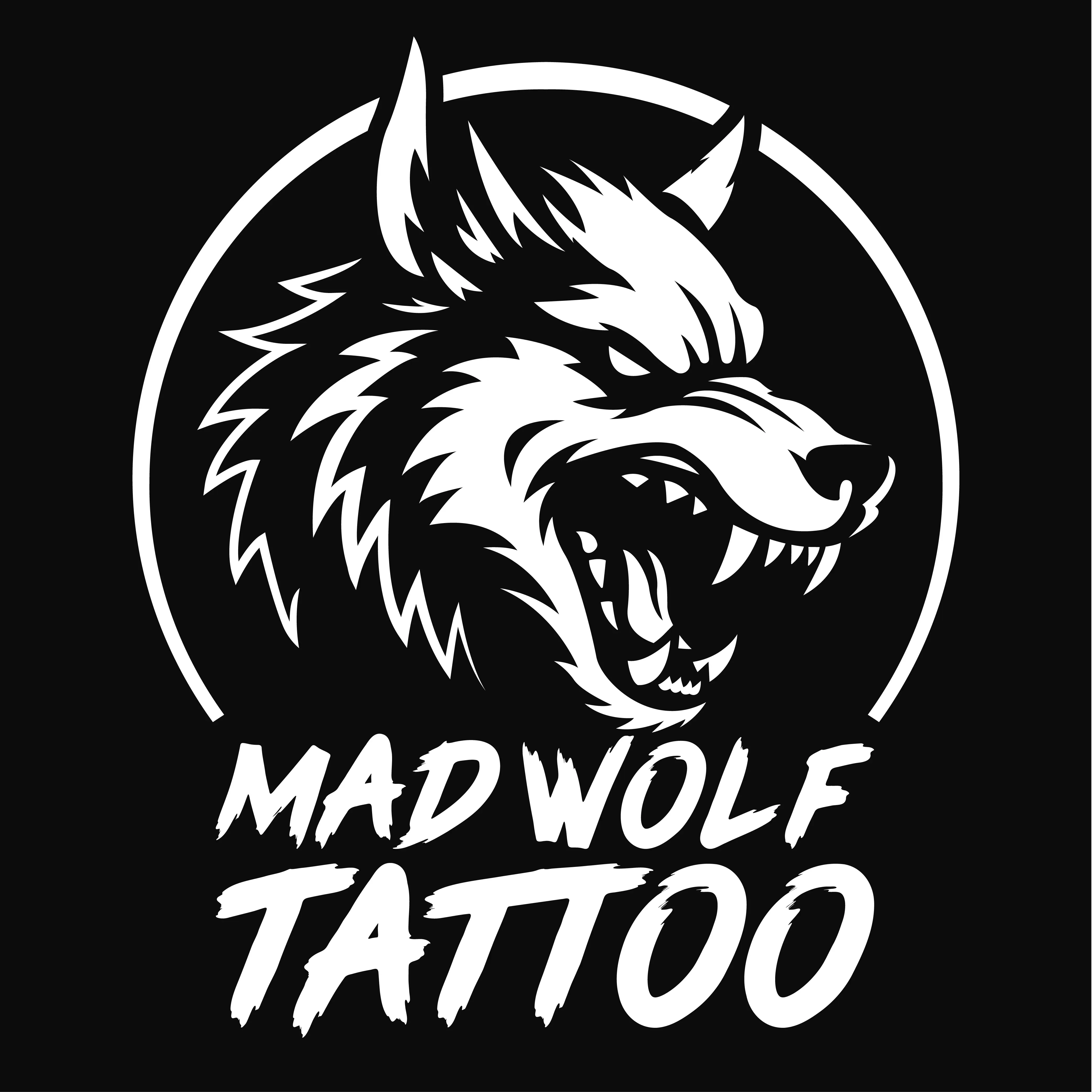 Mad Wolf Tattoo logója