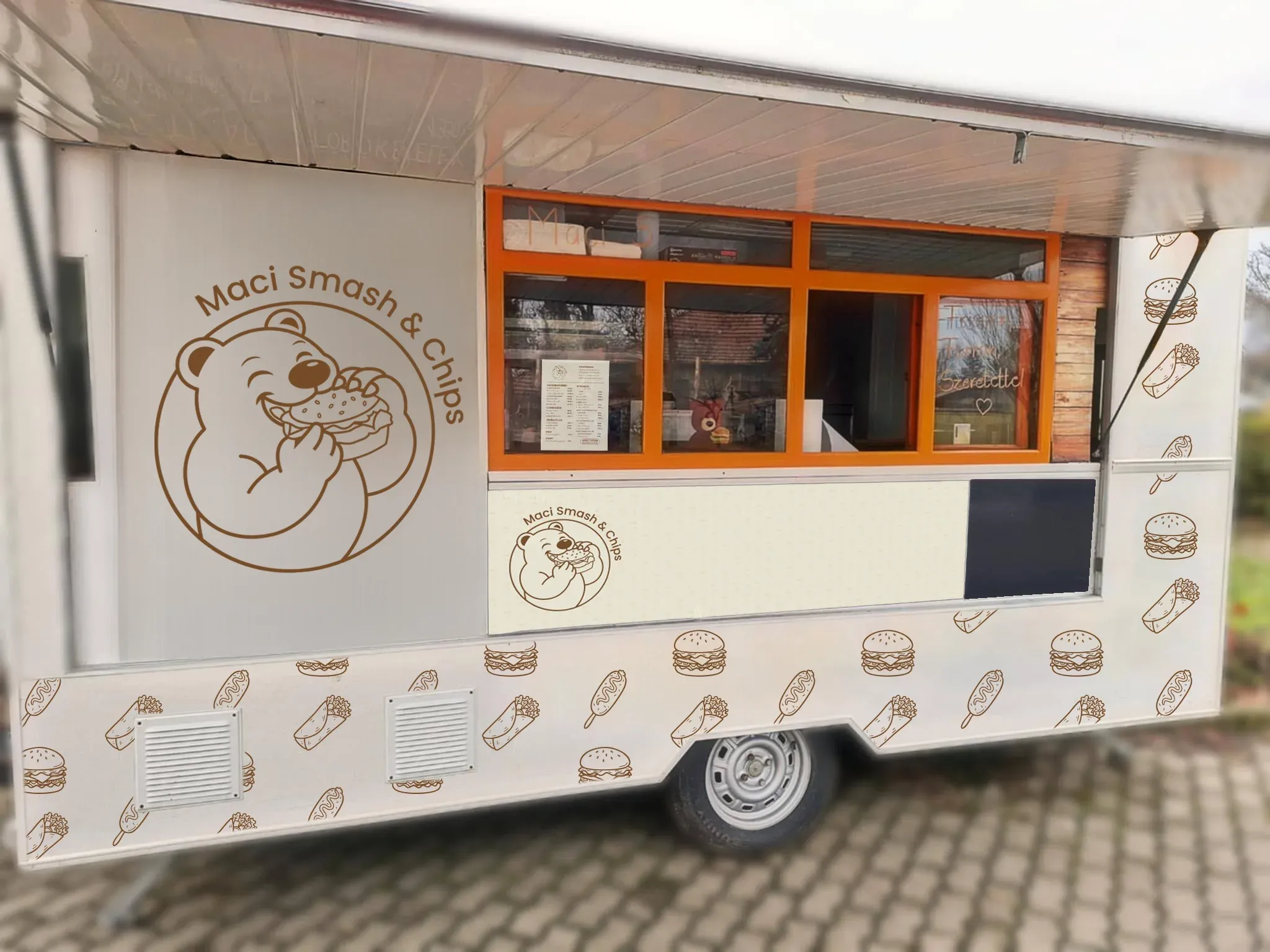 Foodtruck mockup