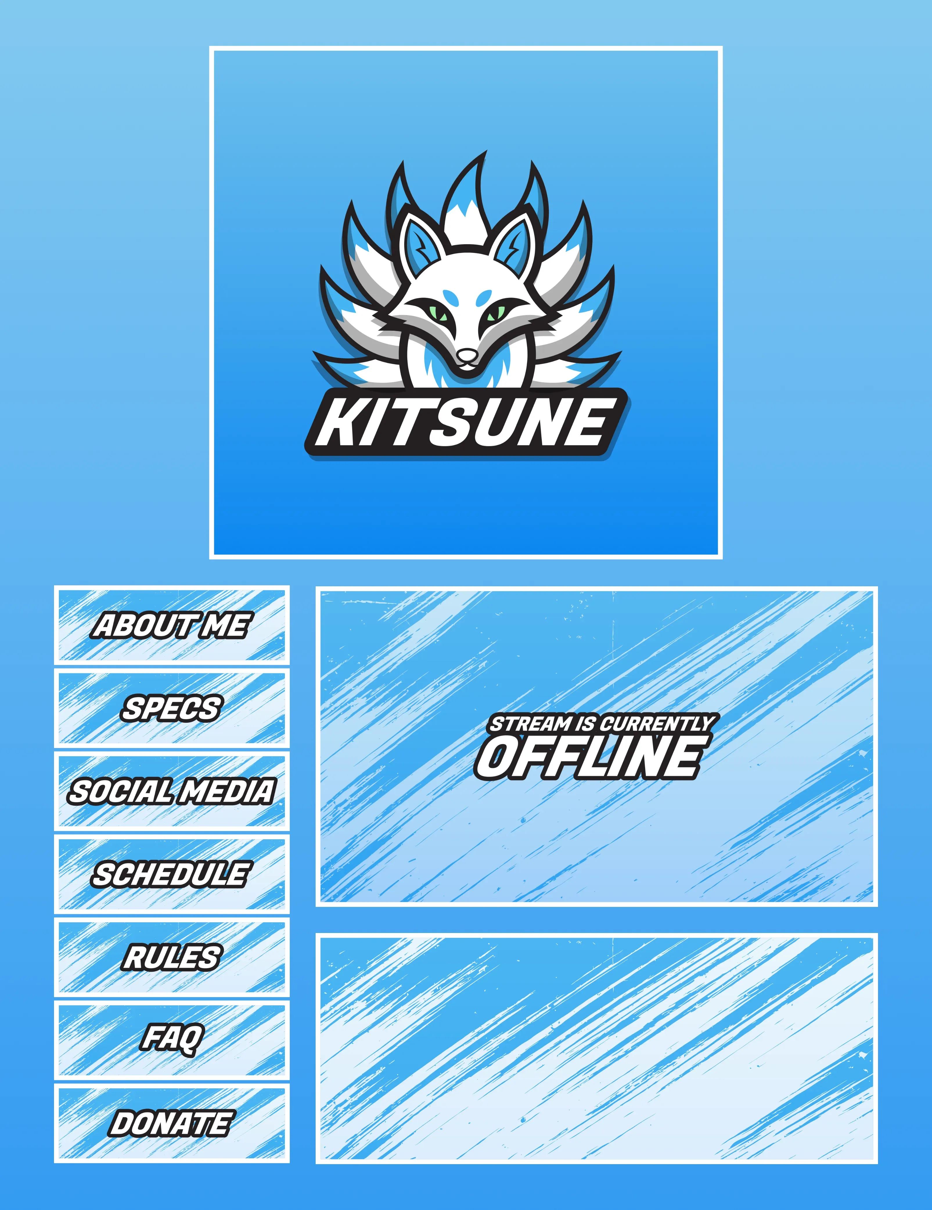 Kitsune grafikai csomag